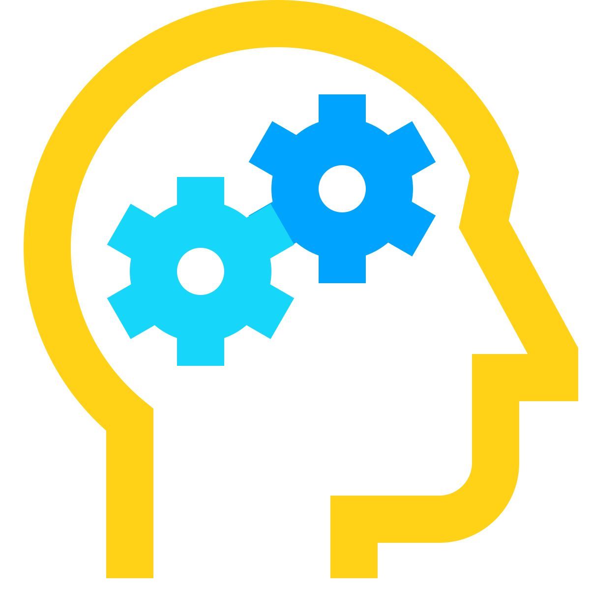 water color style learning icon