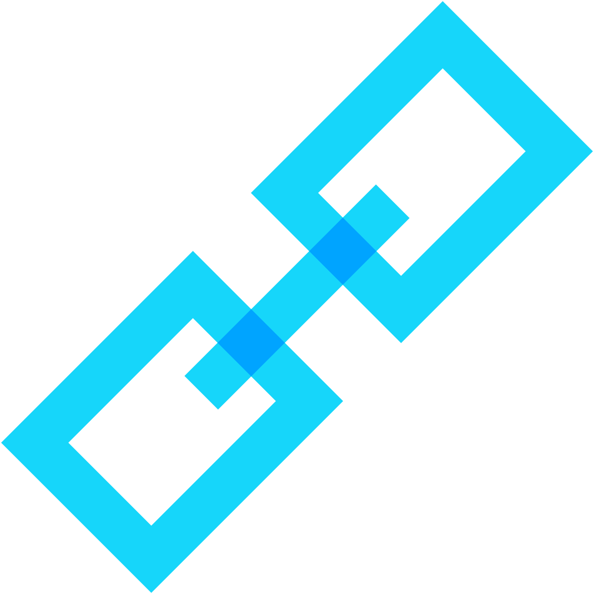 water color style link icon