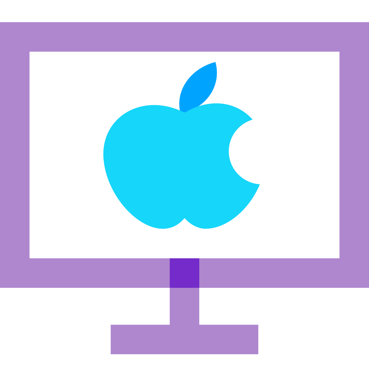 water color style mac client icon