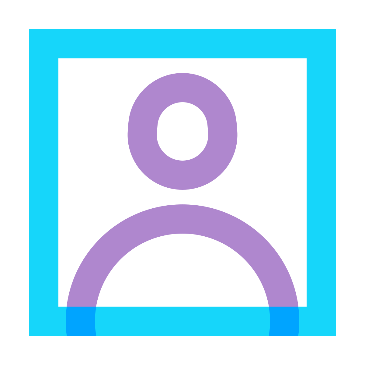 water color style name icon
