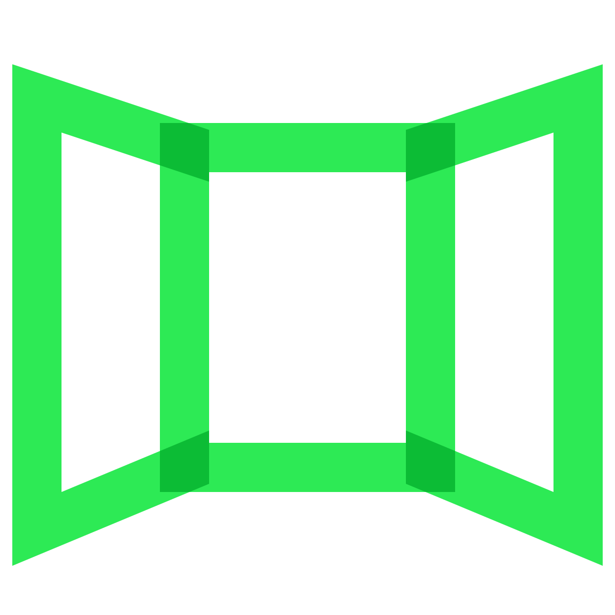 water color style panorama icon