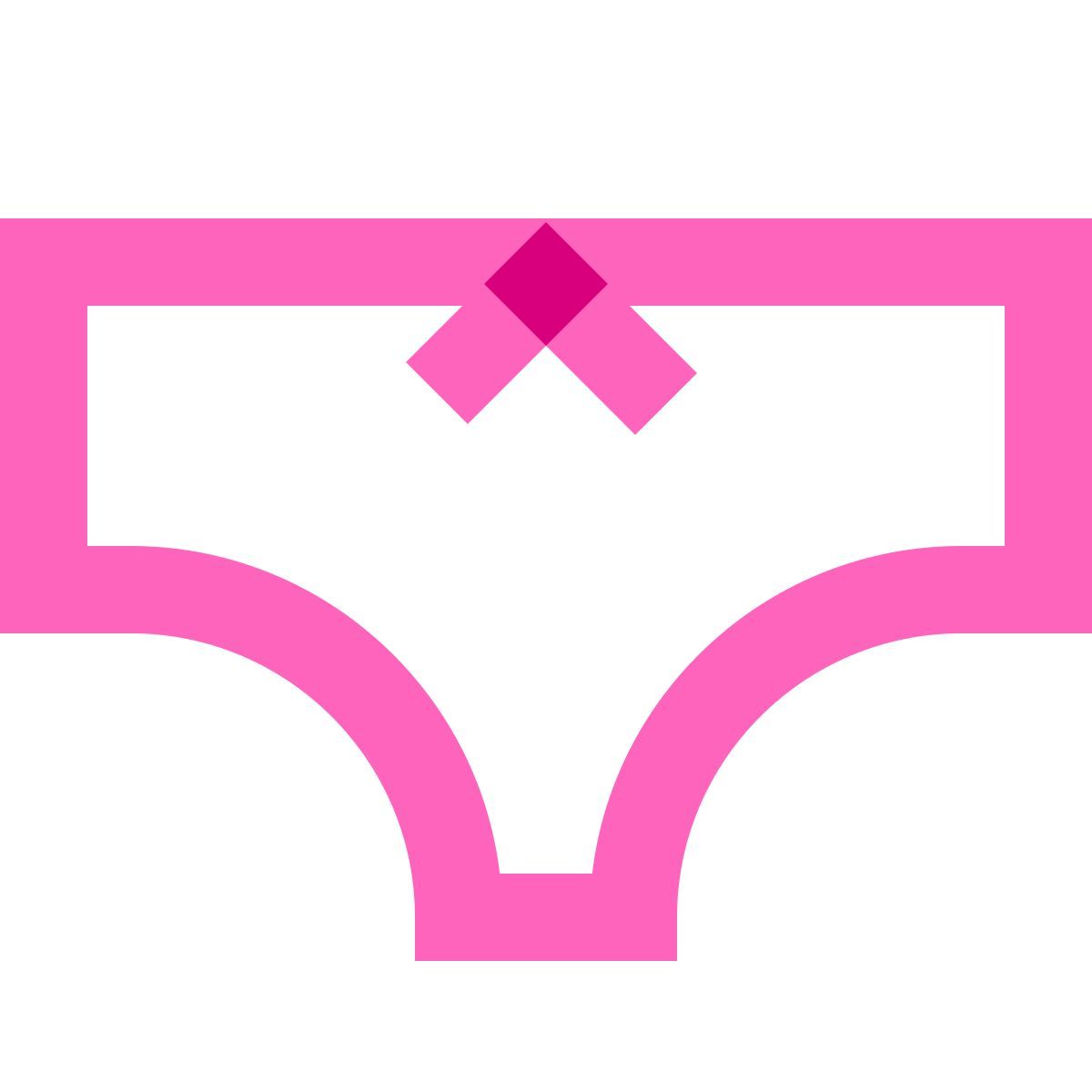 water color style damen unterwäsche icon