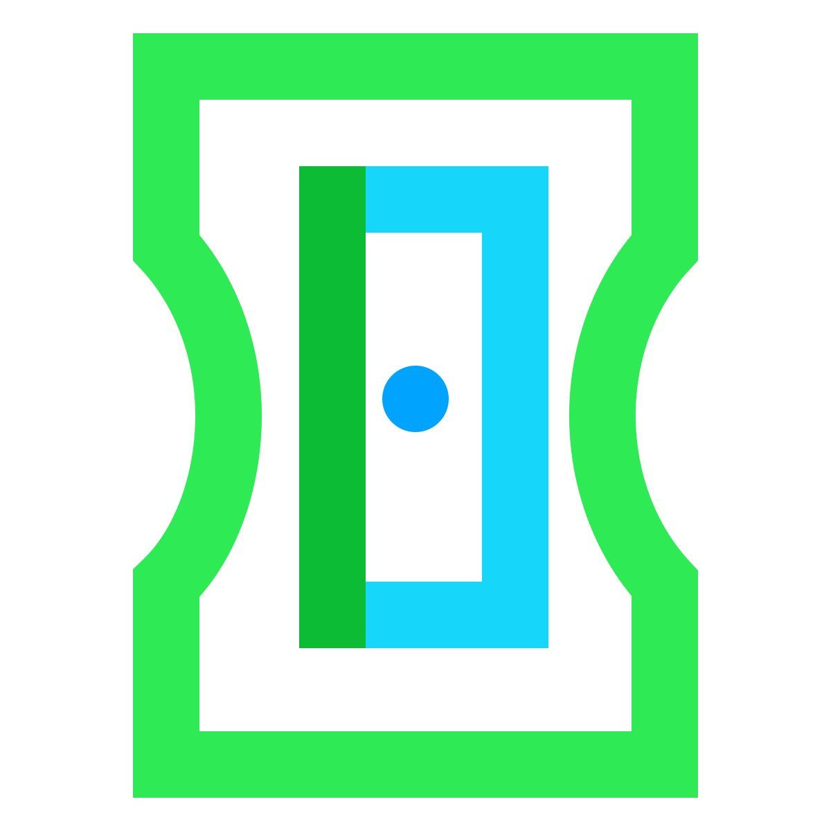 water color style taille crayon icon