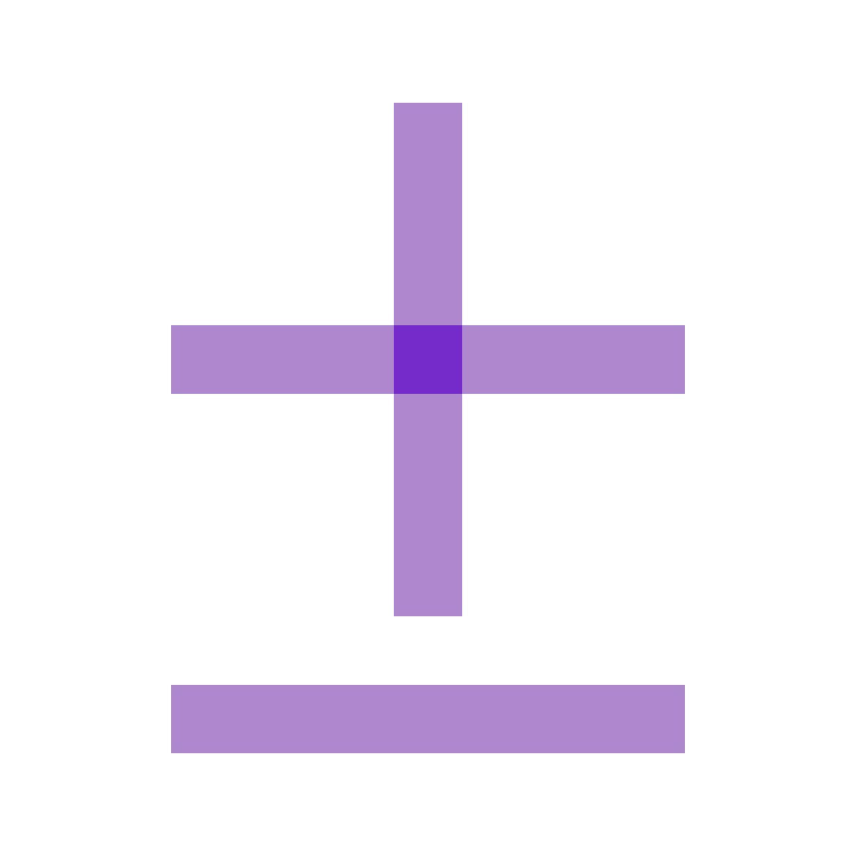 water color style 플러스 마이너스 icon