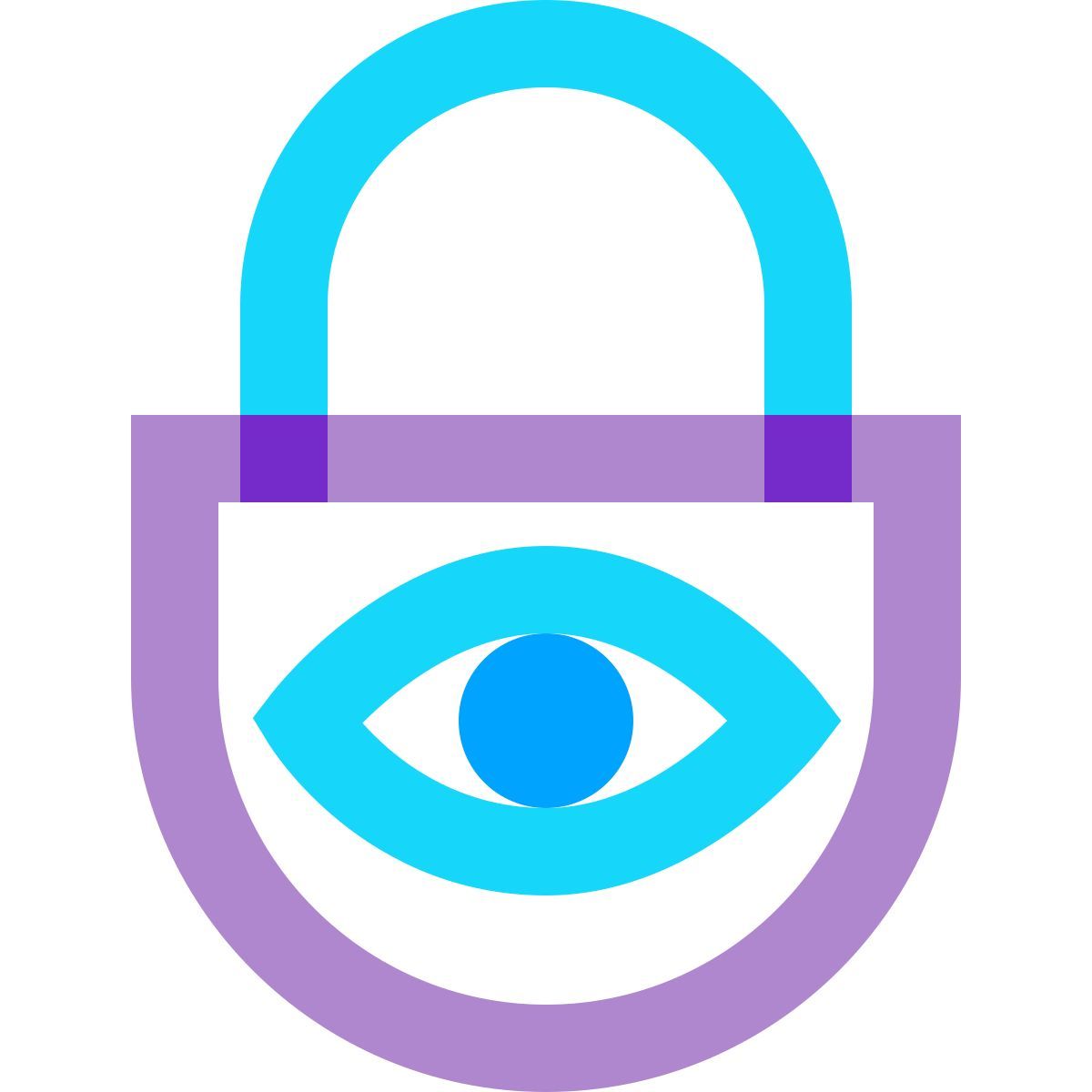 water color style privacidad icon