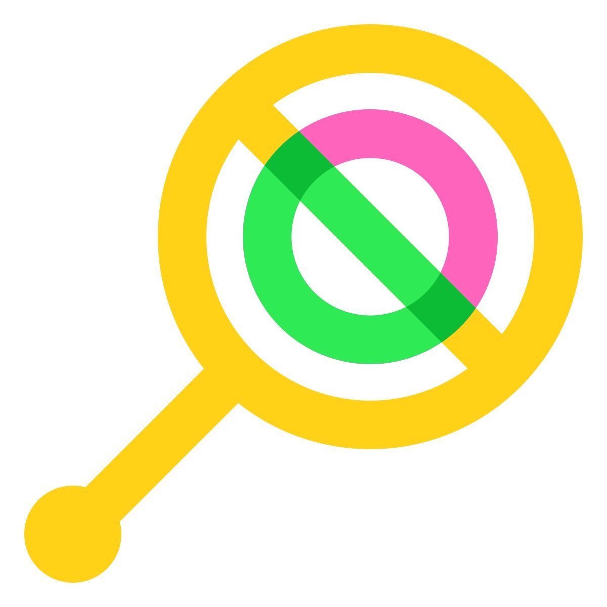 water color style rassel icon