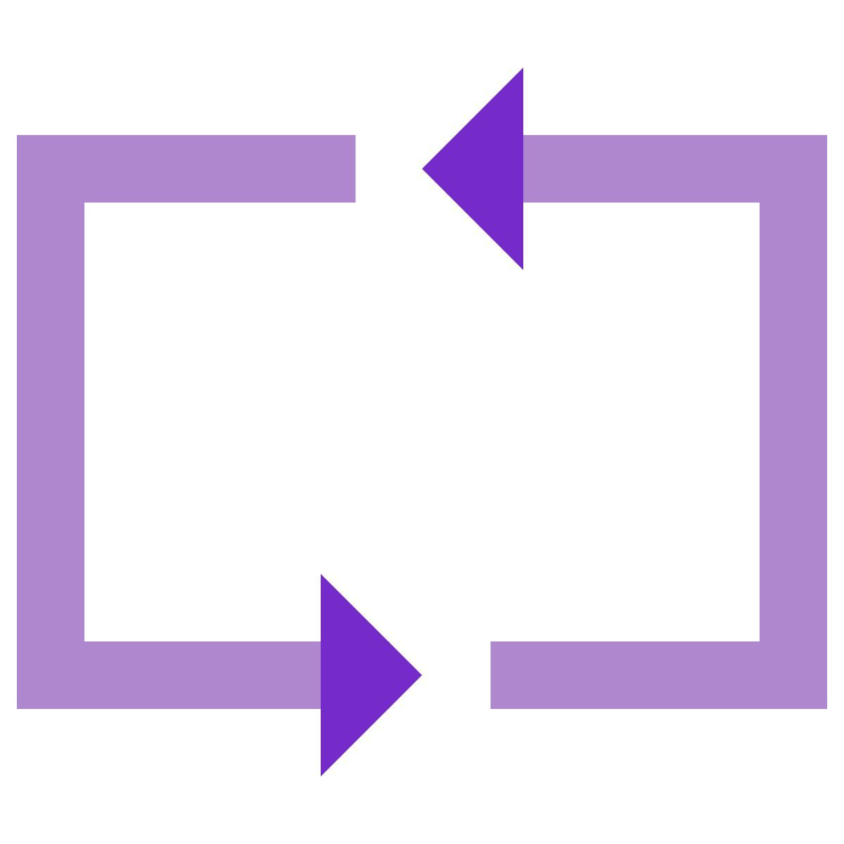 water color style repeat icon