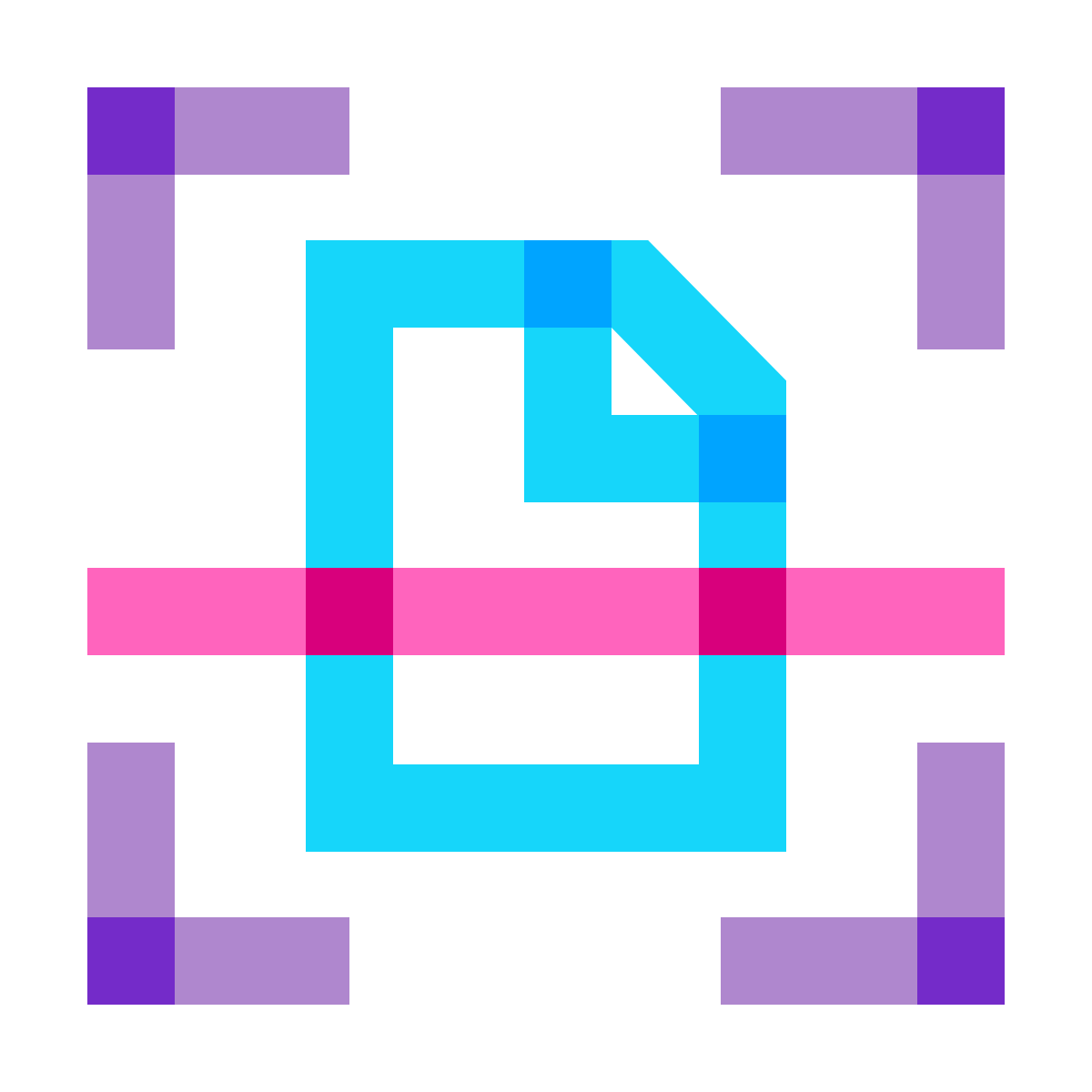 water color style rescan document icon
