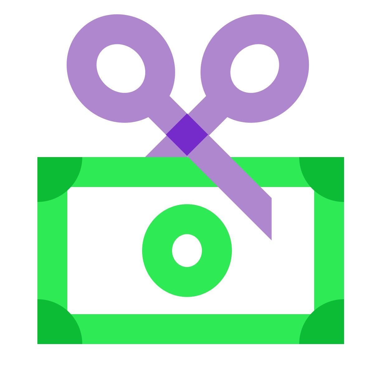 water color style 税 icon