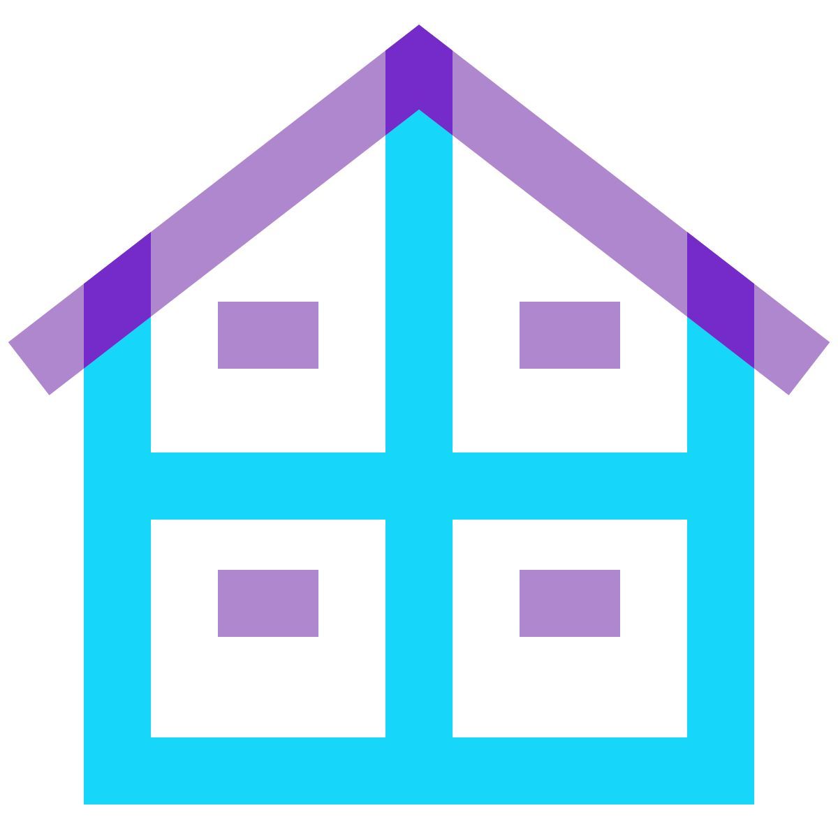 water color style entrepôt icon