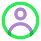 user male-circle icon