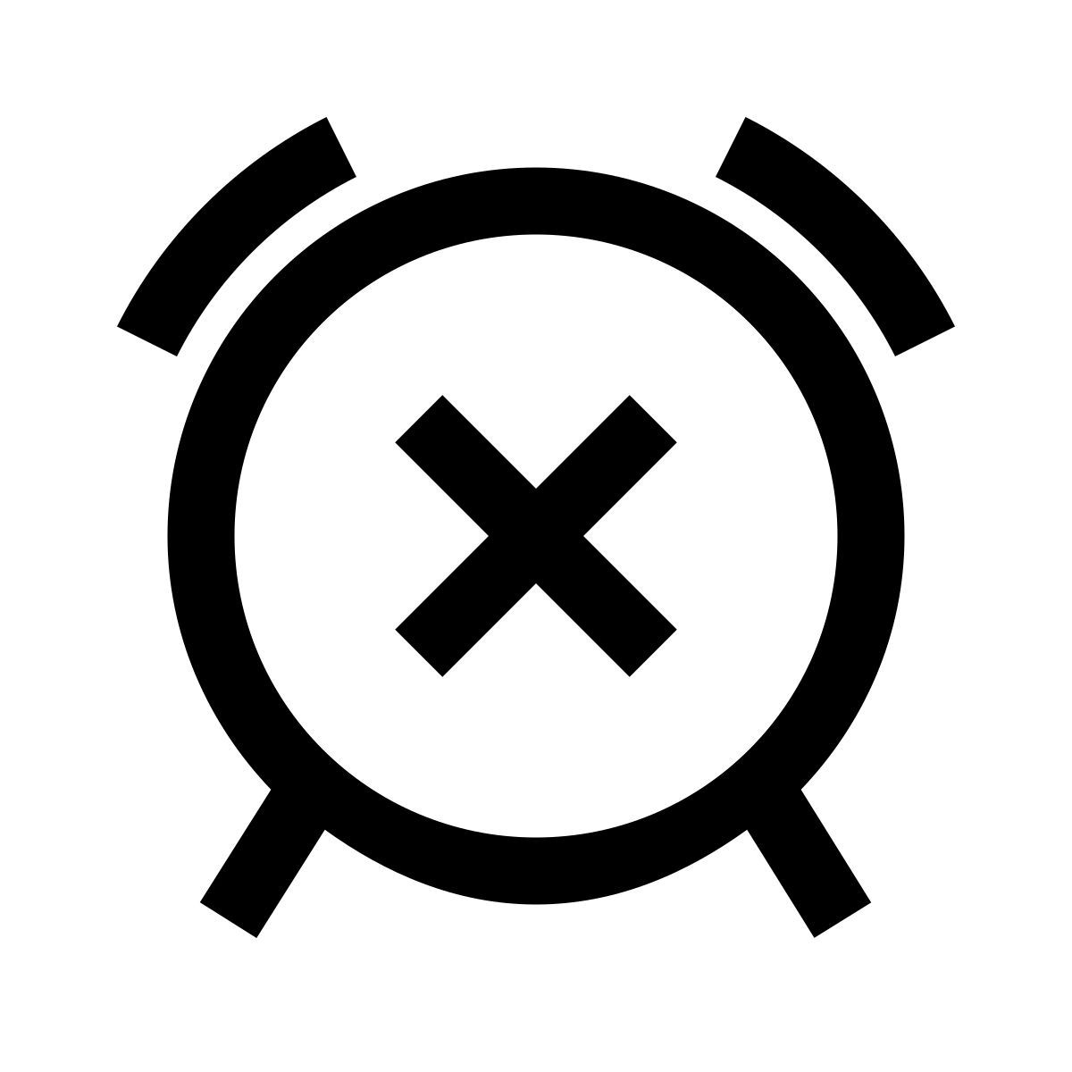 windows 10 style 闹钟关闭 icon