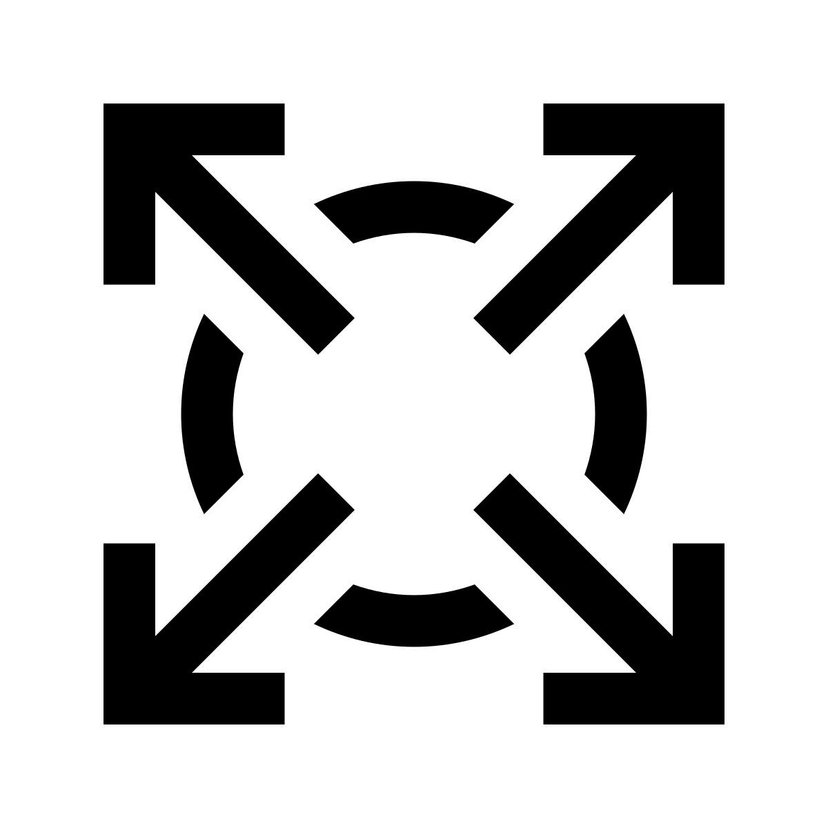 windows 10 style all out icon