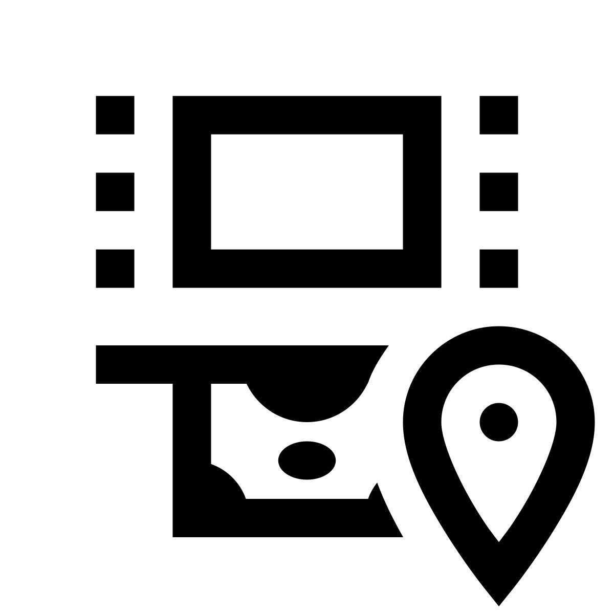 windows 10 style emplacement du guichet automatique icon