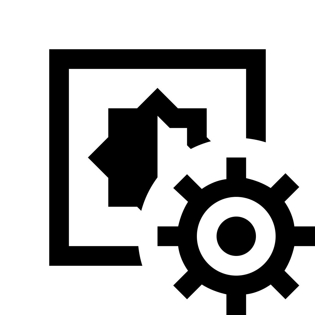 windows 10 style 自动亮度 icon