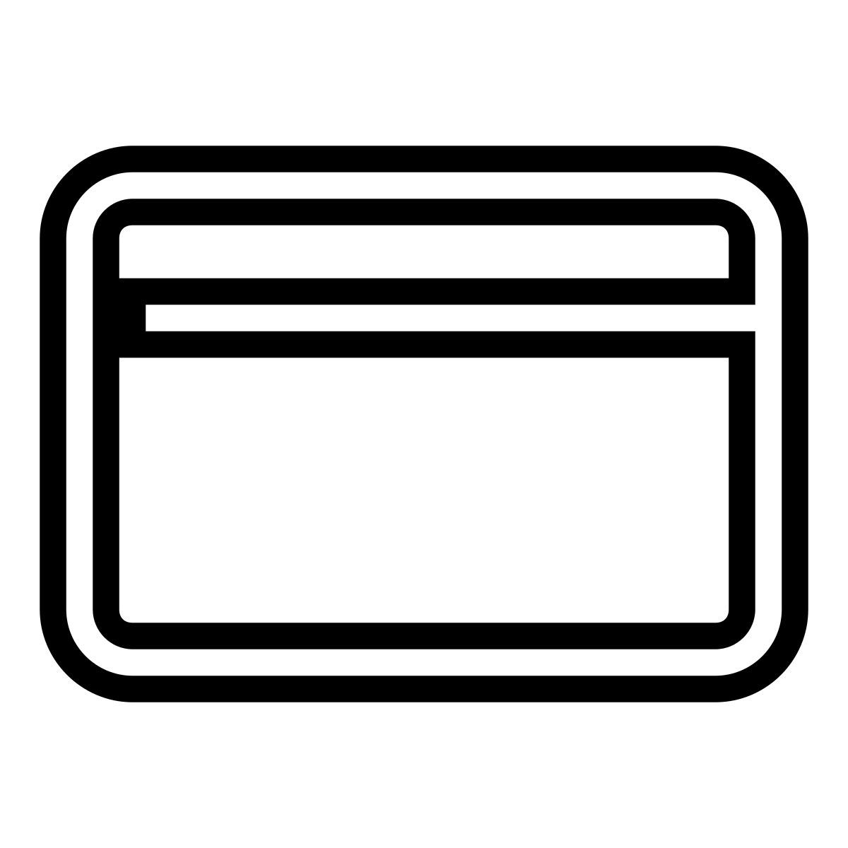 windows 10 style 银行卡 icon