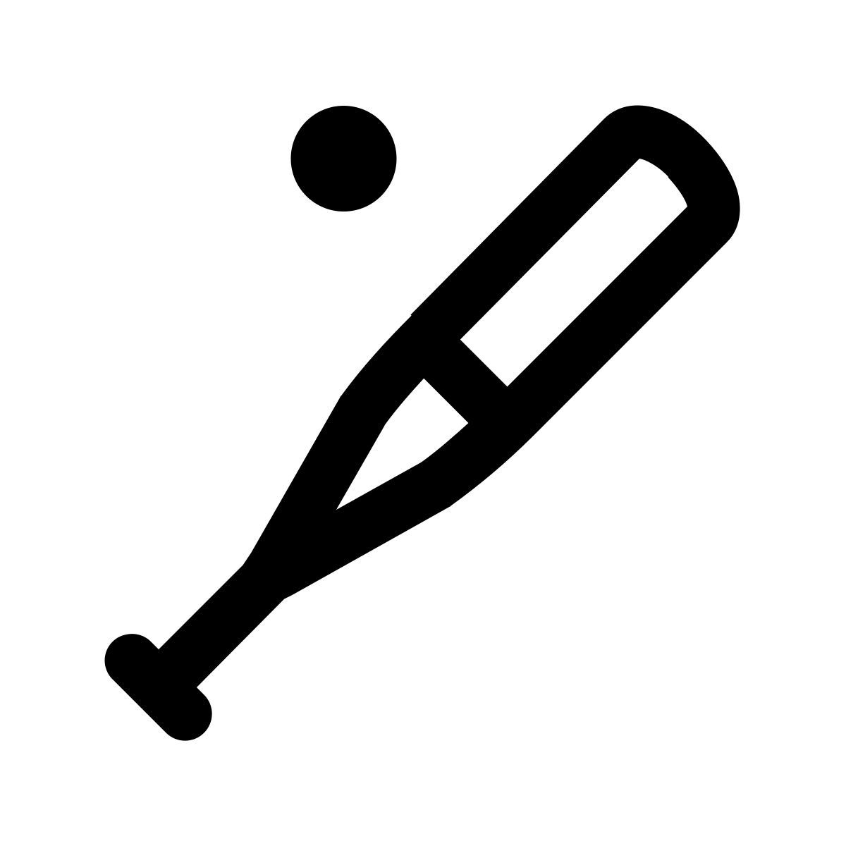 windows 10 style baseball icon