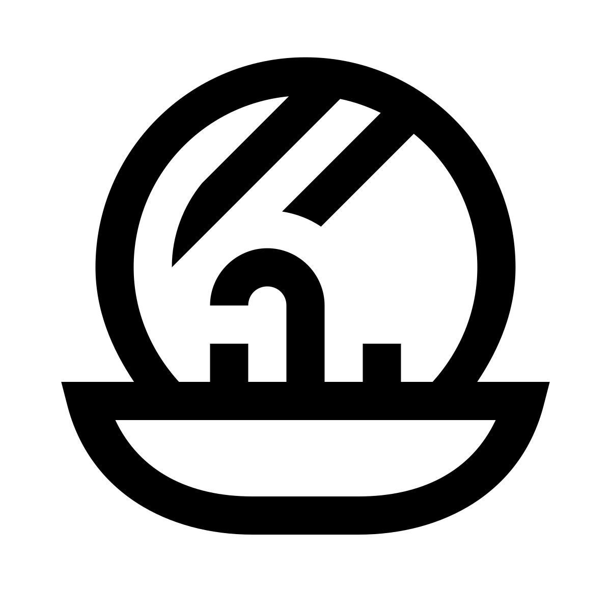 windows 10 style bathroom mirror icon