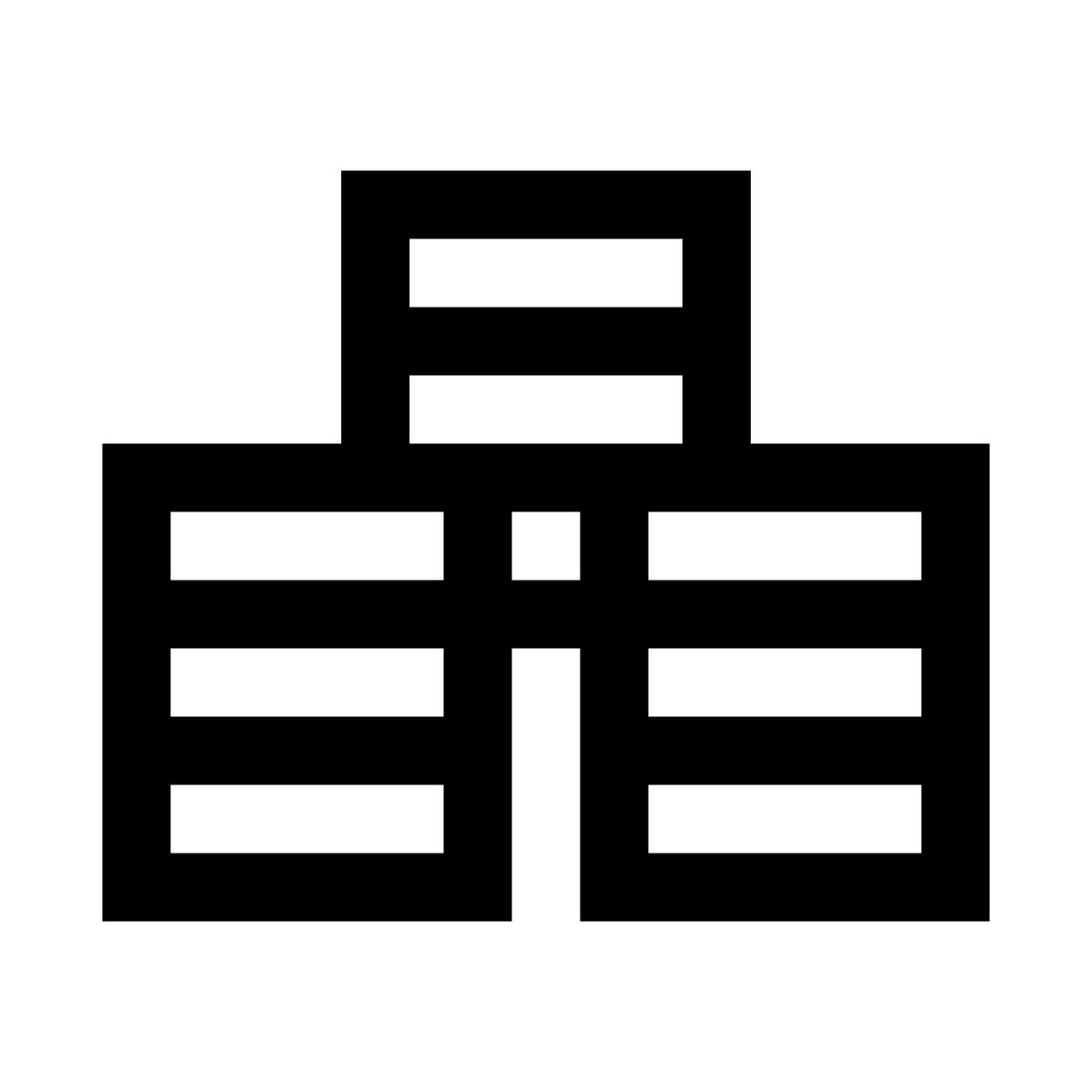 windows 10 style big data icon