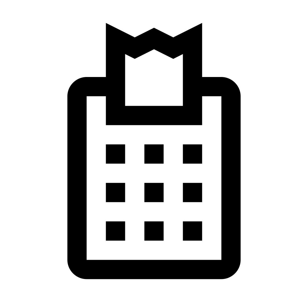 windows 10 style billing machine icon