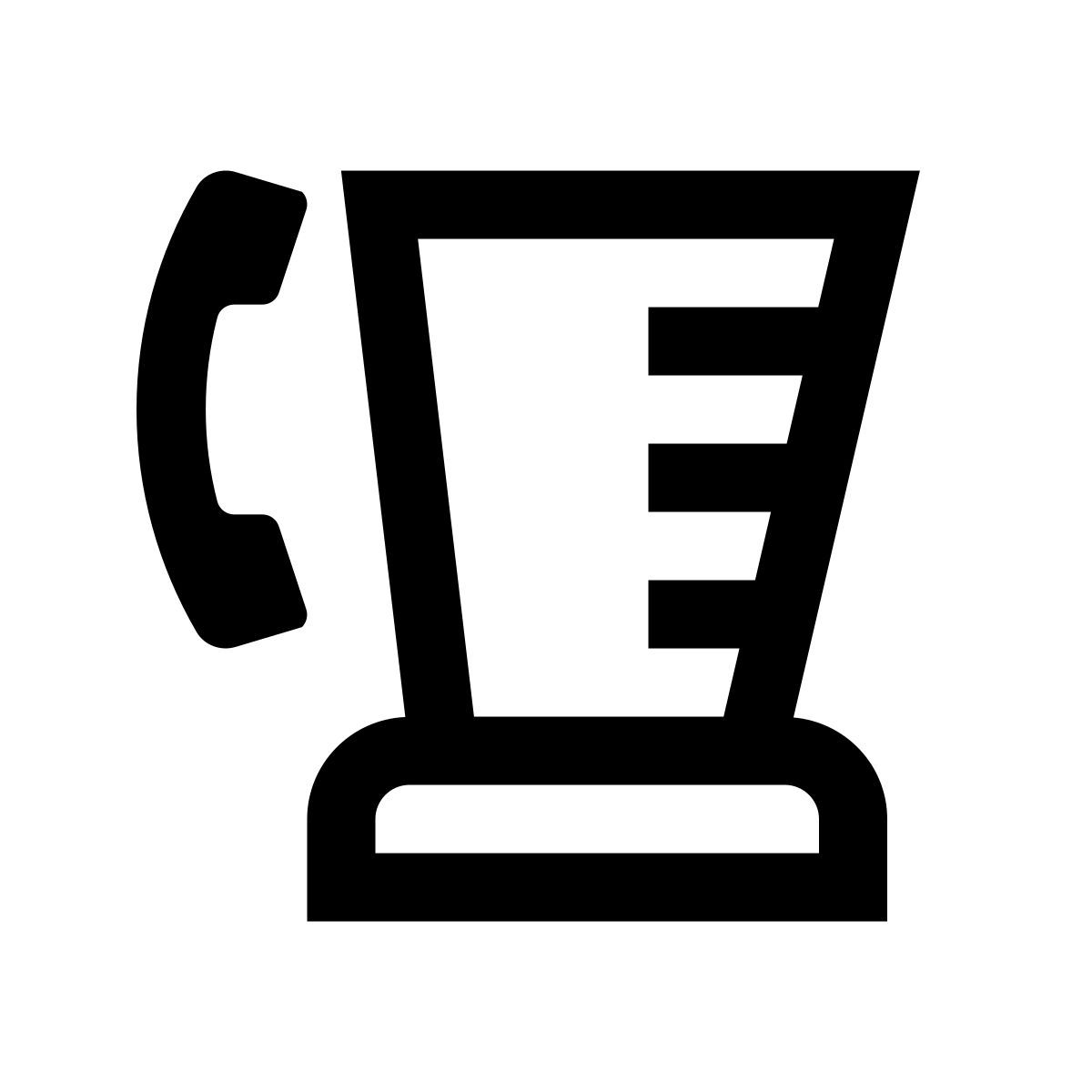 windows 10 style blender phone icon