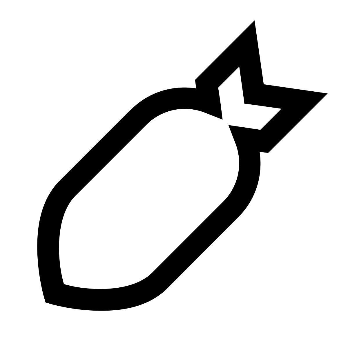 windows 10 style atomic bomb icon