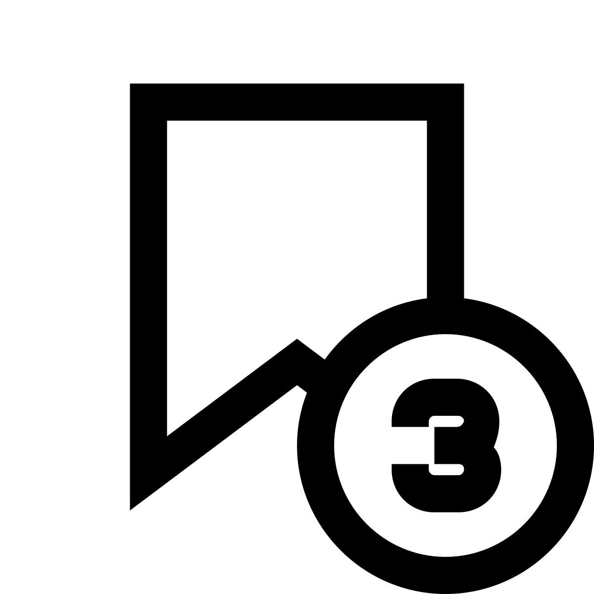 windows 10 style lesezeichen drei icon