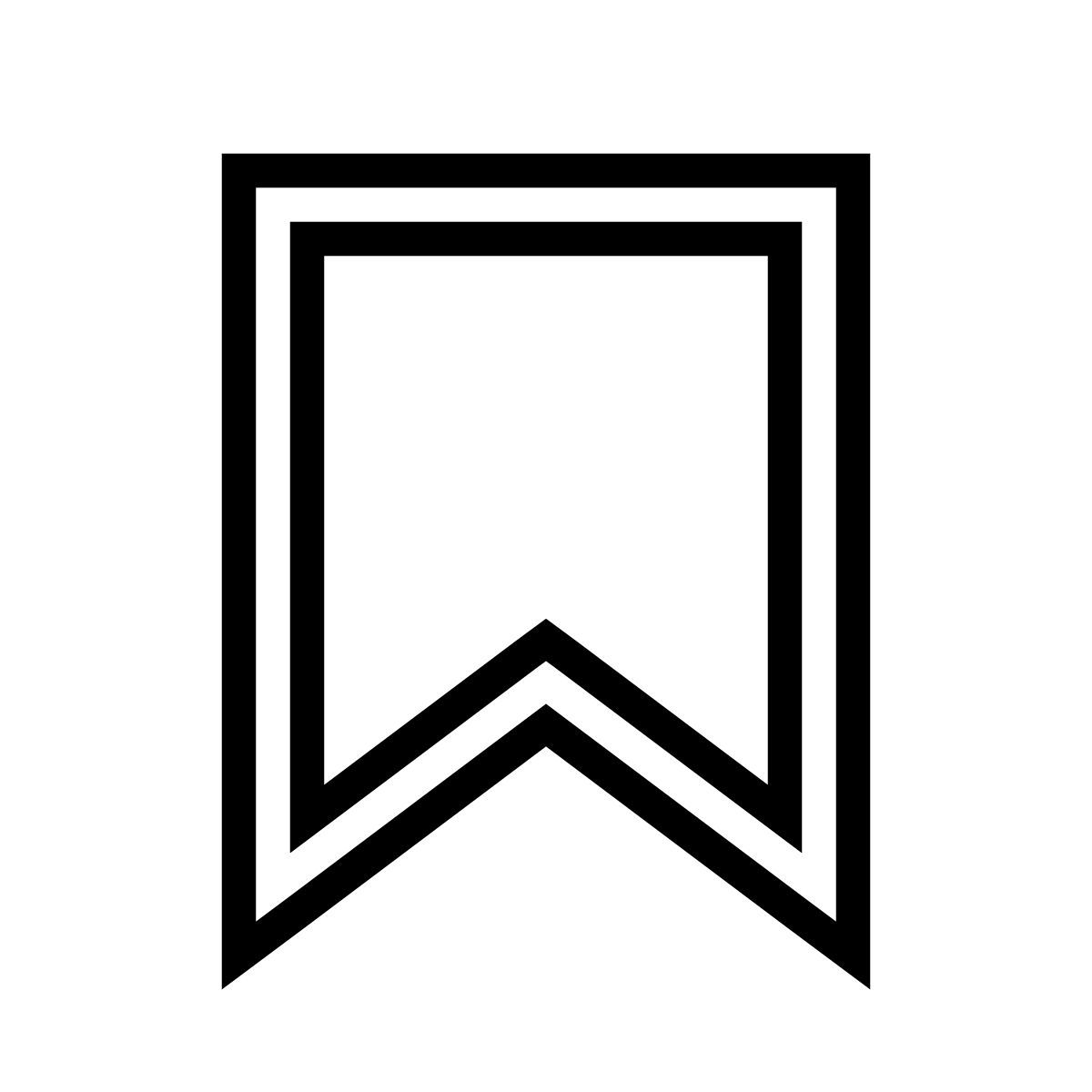 windows 10 style lesezeichen icon