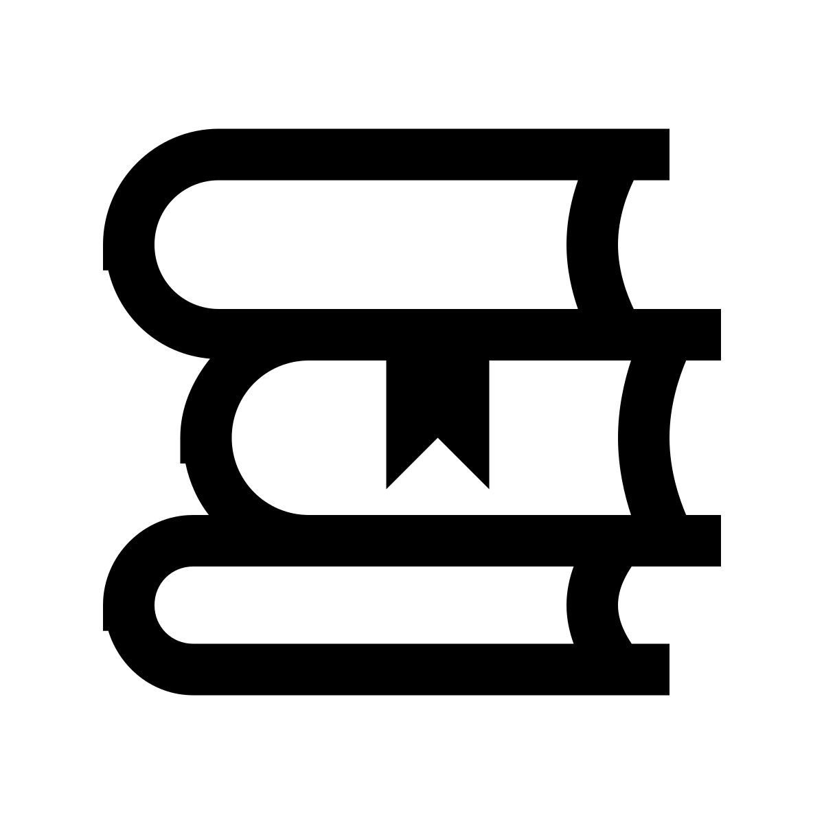 windows 10 style books icon