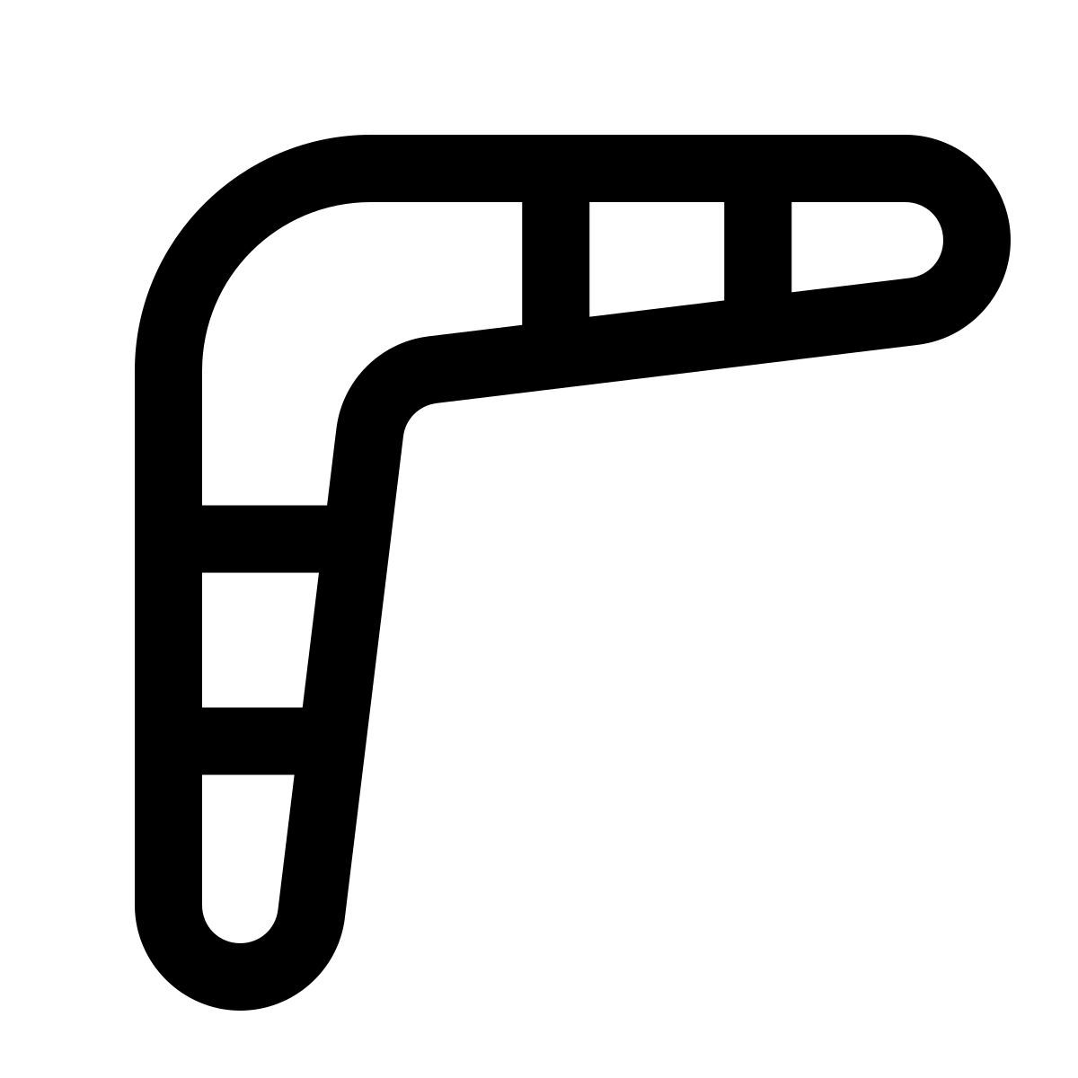 windows 10 style boomerang icon