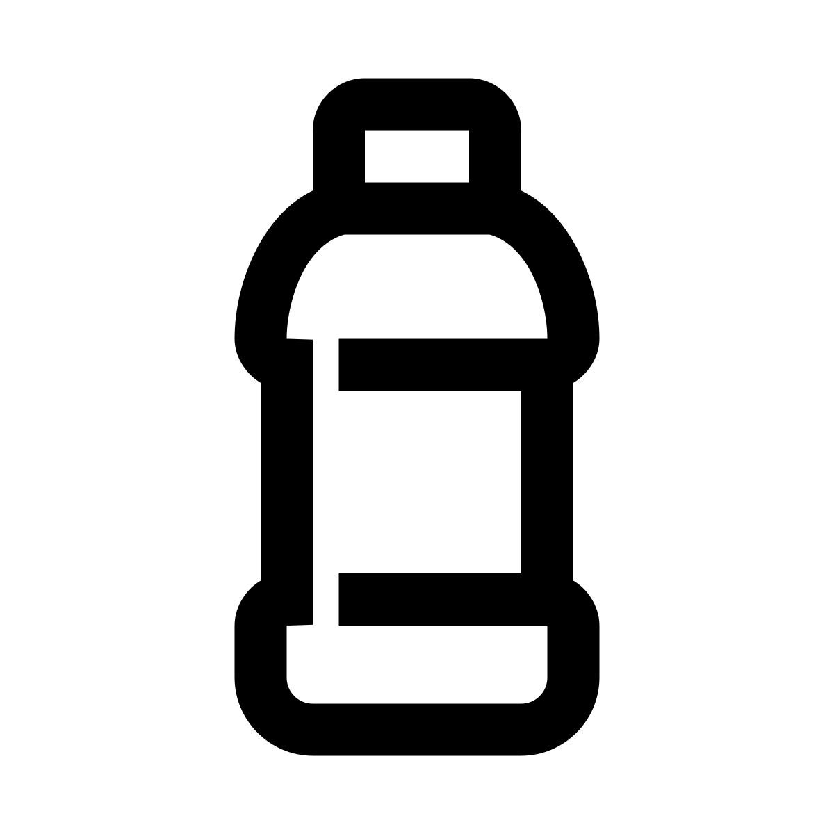 windows 10 style botella icon
