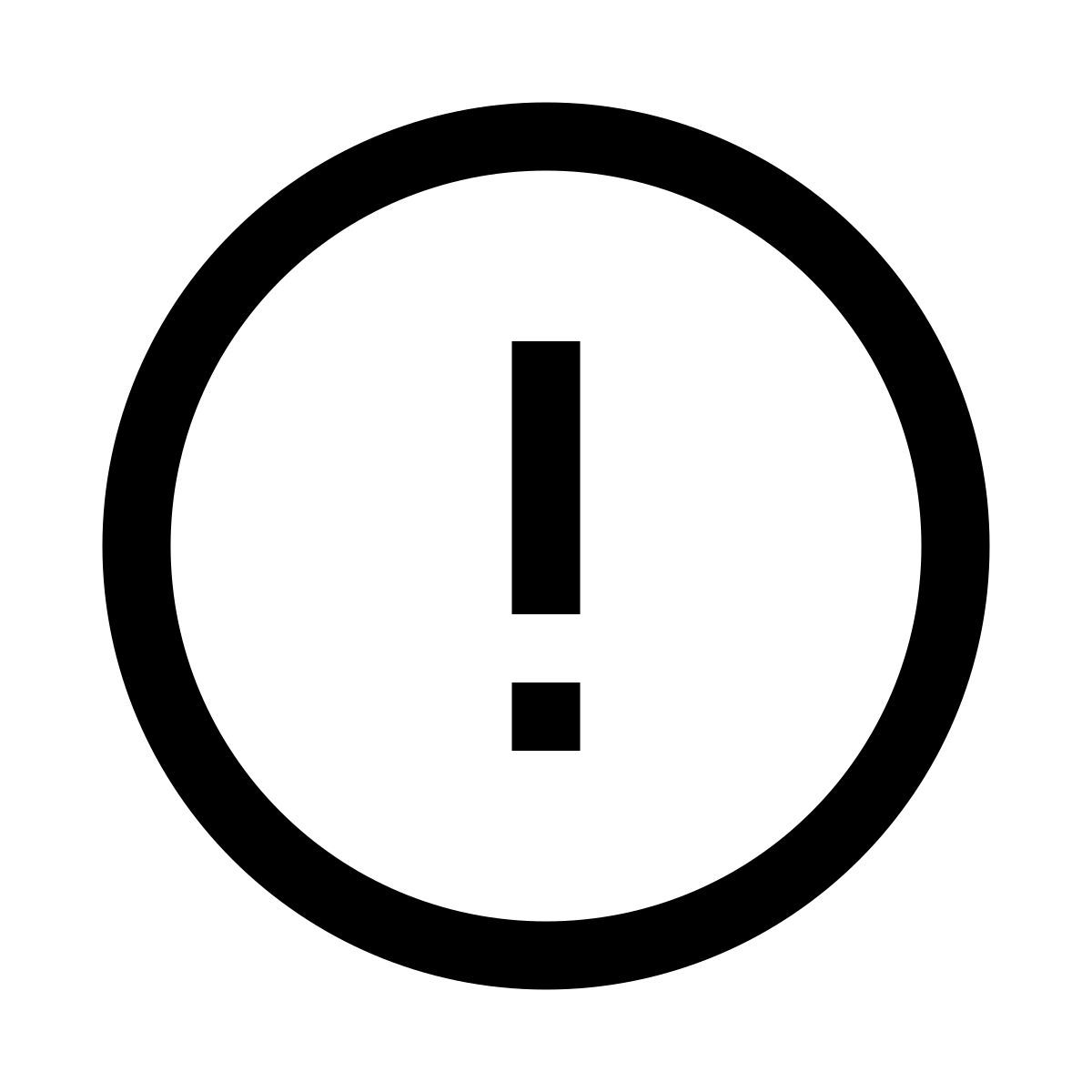 windows 10 style atención icon