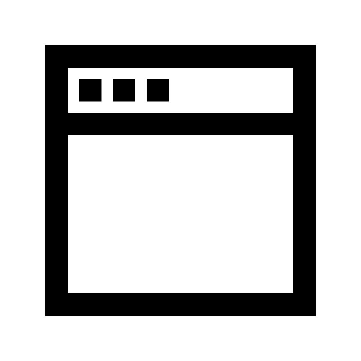 windows 10 style fenêtre explorateur icon