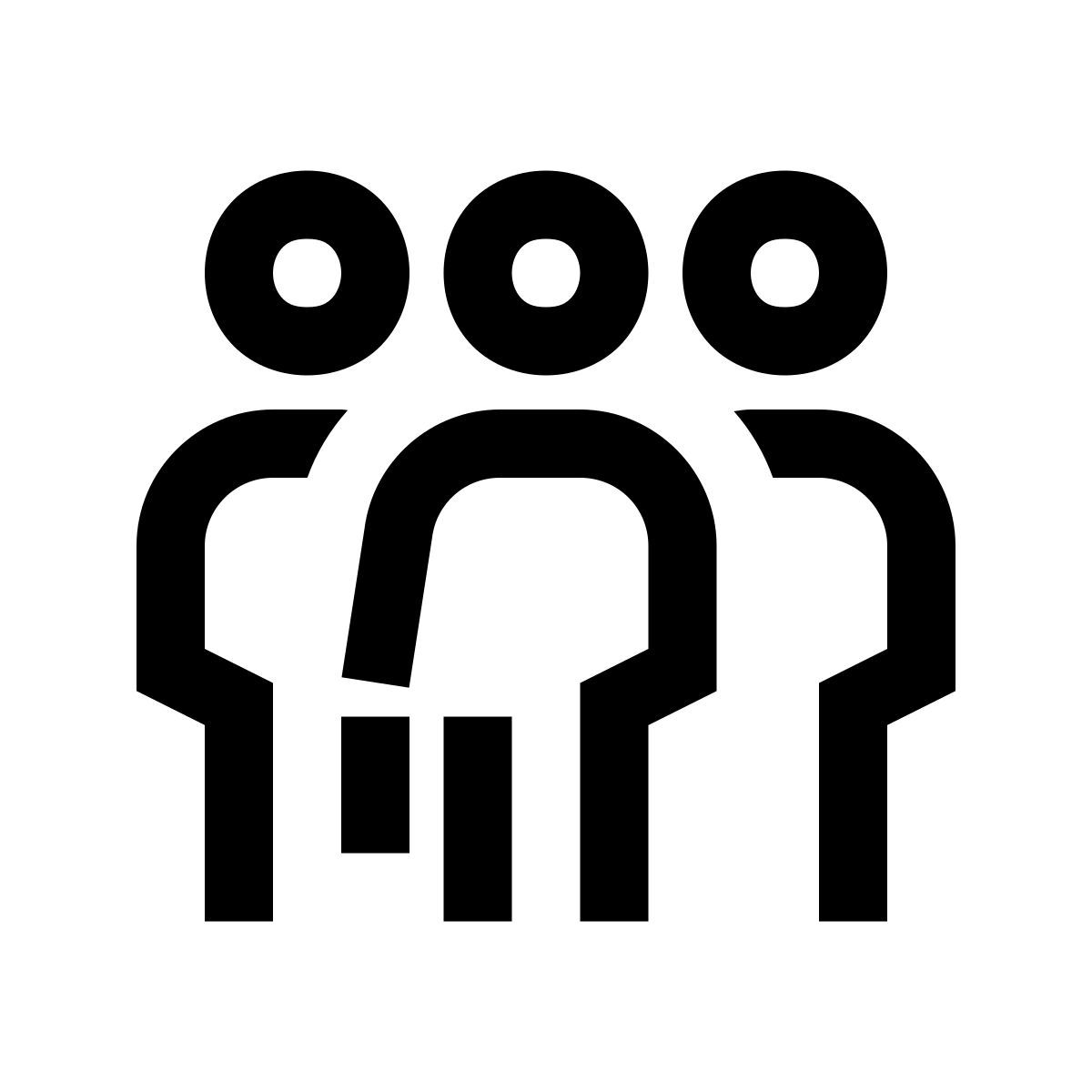 windows 10 style grupo de negocios icon