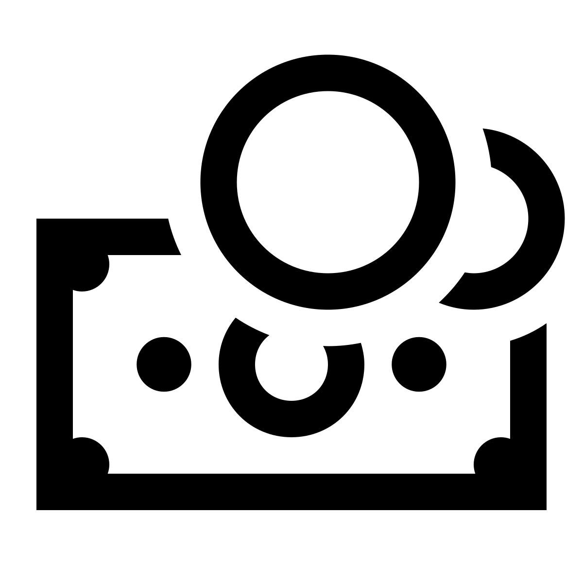 windows 10 style 现金 icon