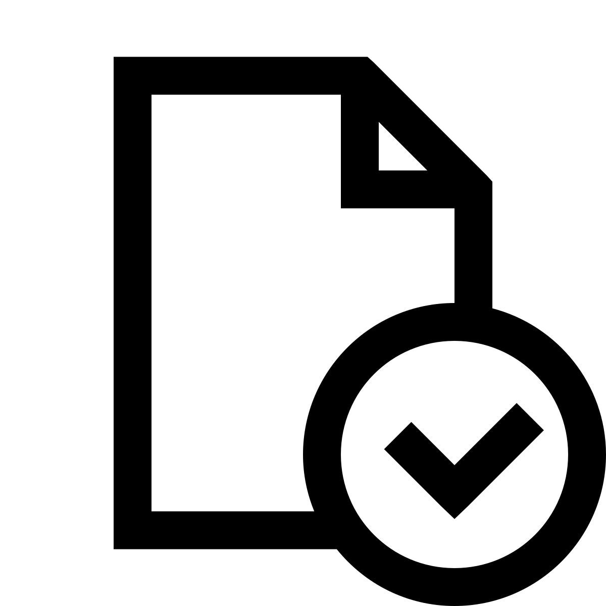 windows 10 style check file icon