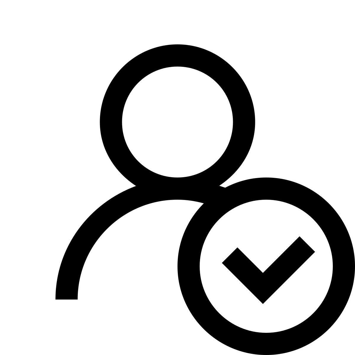 windows 10 style verified account icon