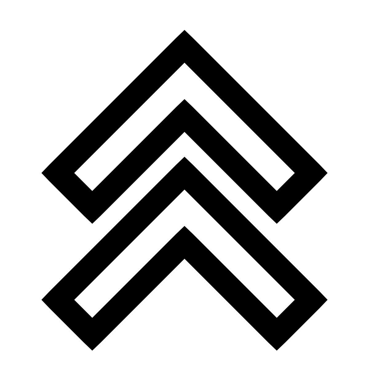 windows 10 style cheurón icon