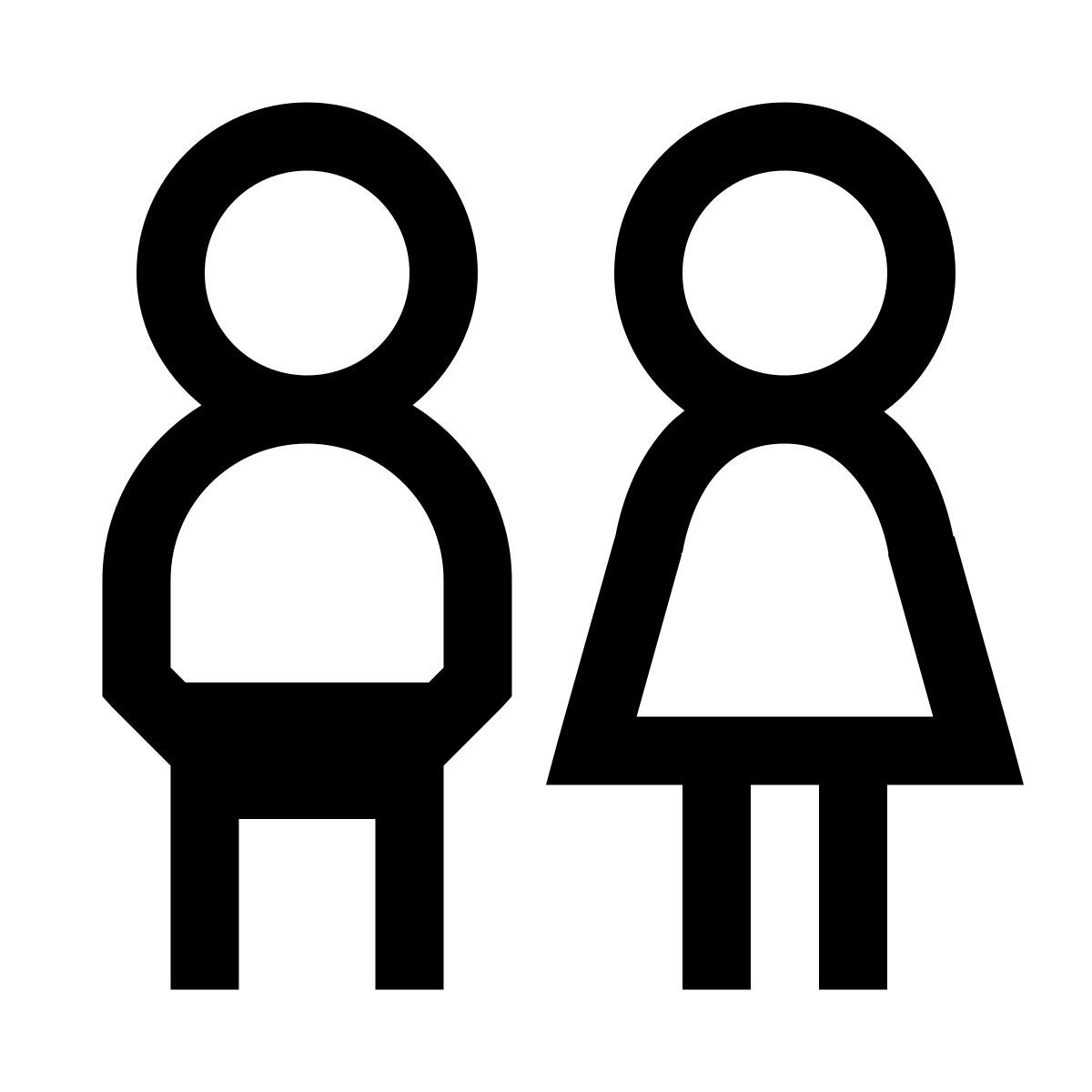 windows 10 style children icon