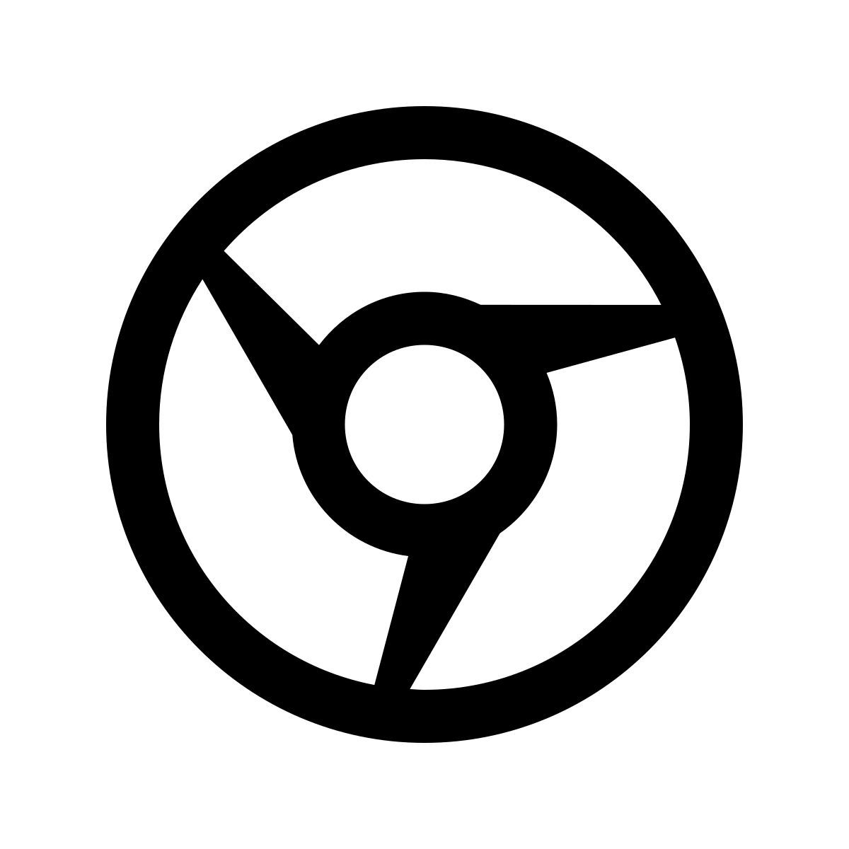 windows 10 style 铬 icon