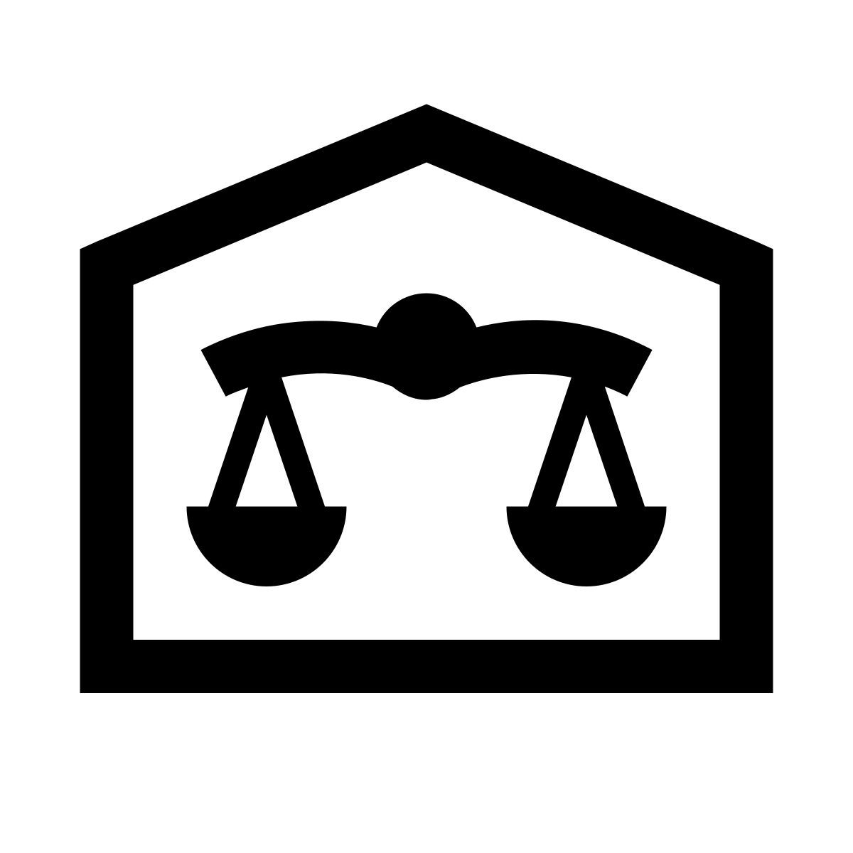 windows 10 style 法院 icon