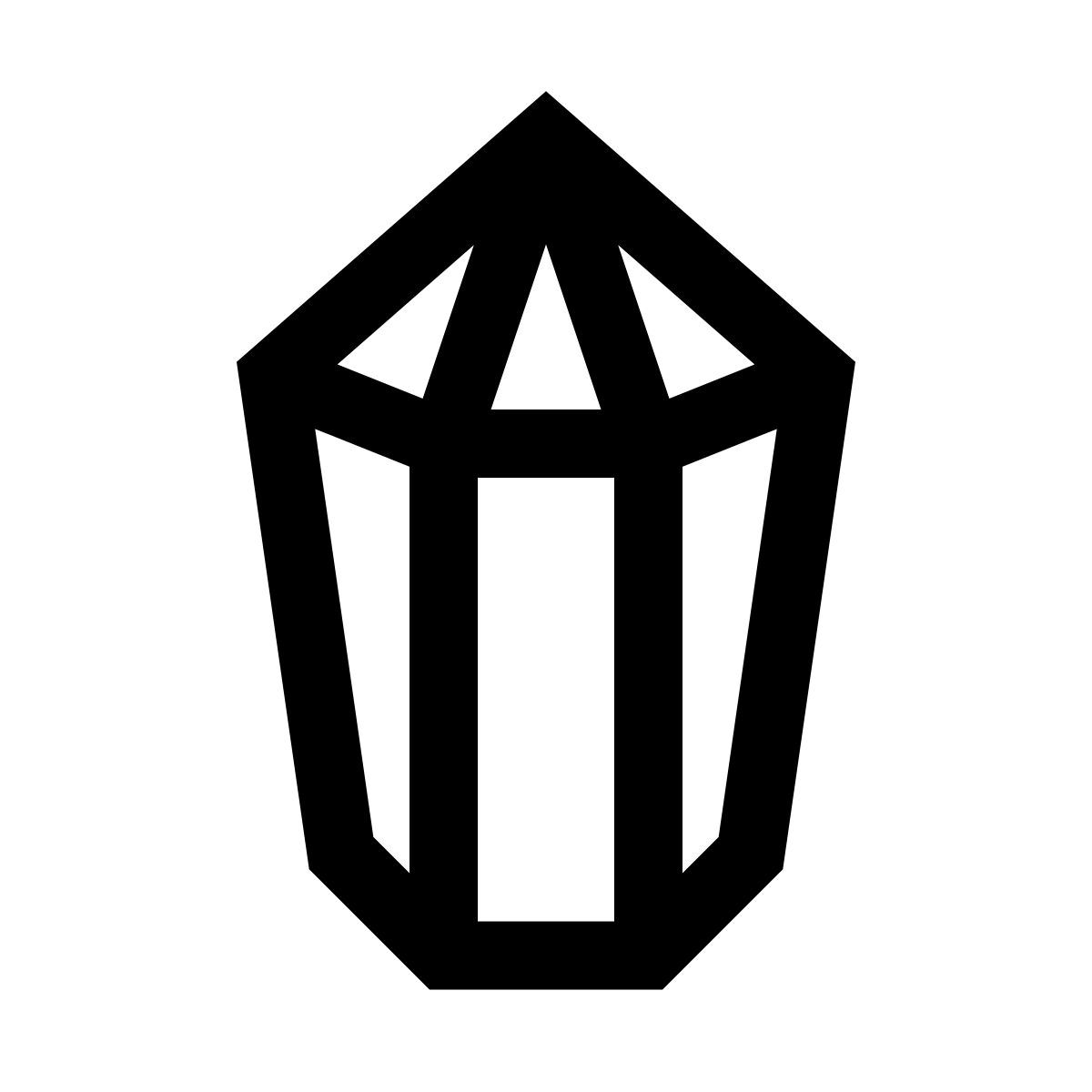 windows 10 style crystal icon