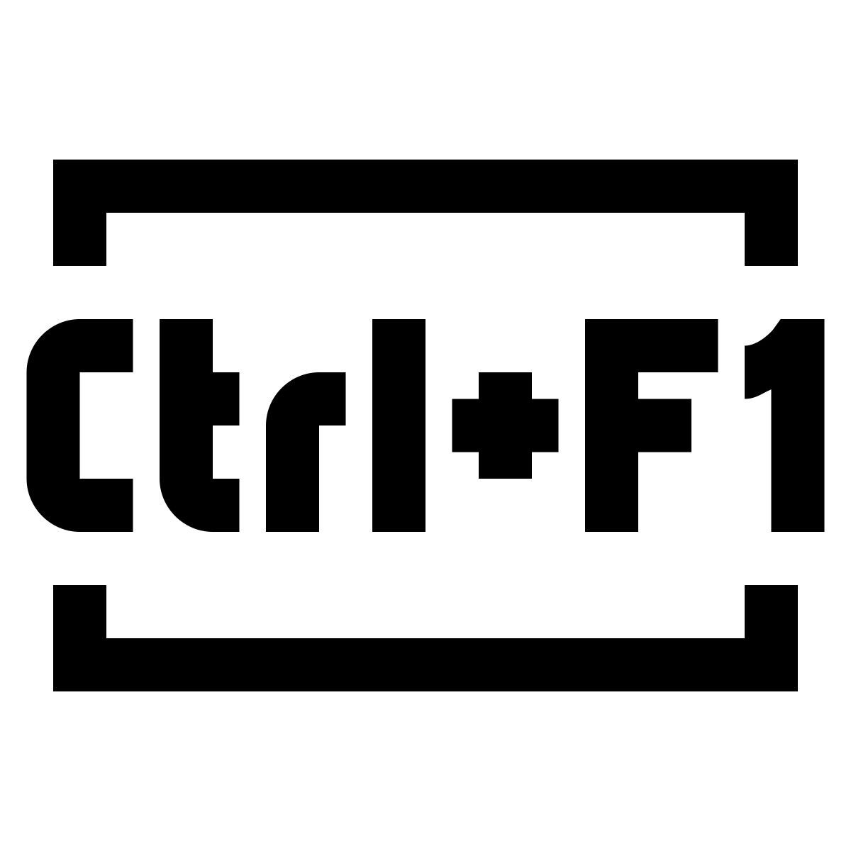 windows 10 style ctrl + f1 키 icon