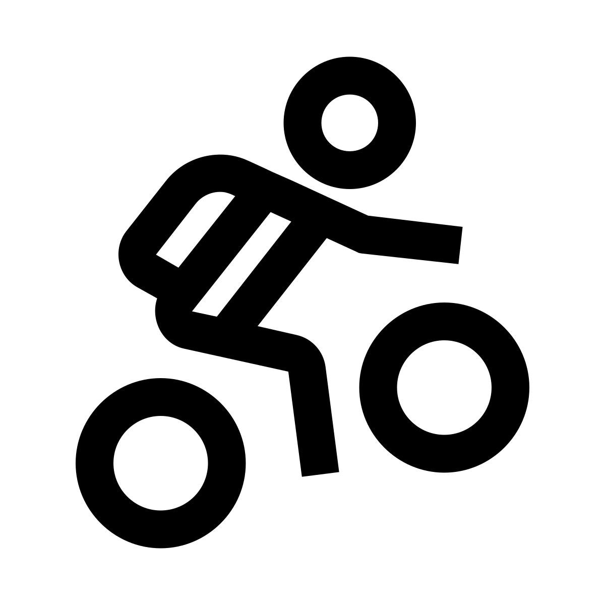 windows 10 style 山地自行车 icon