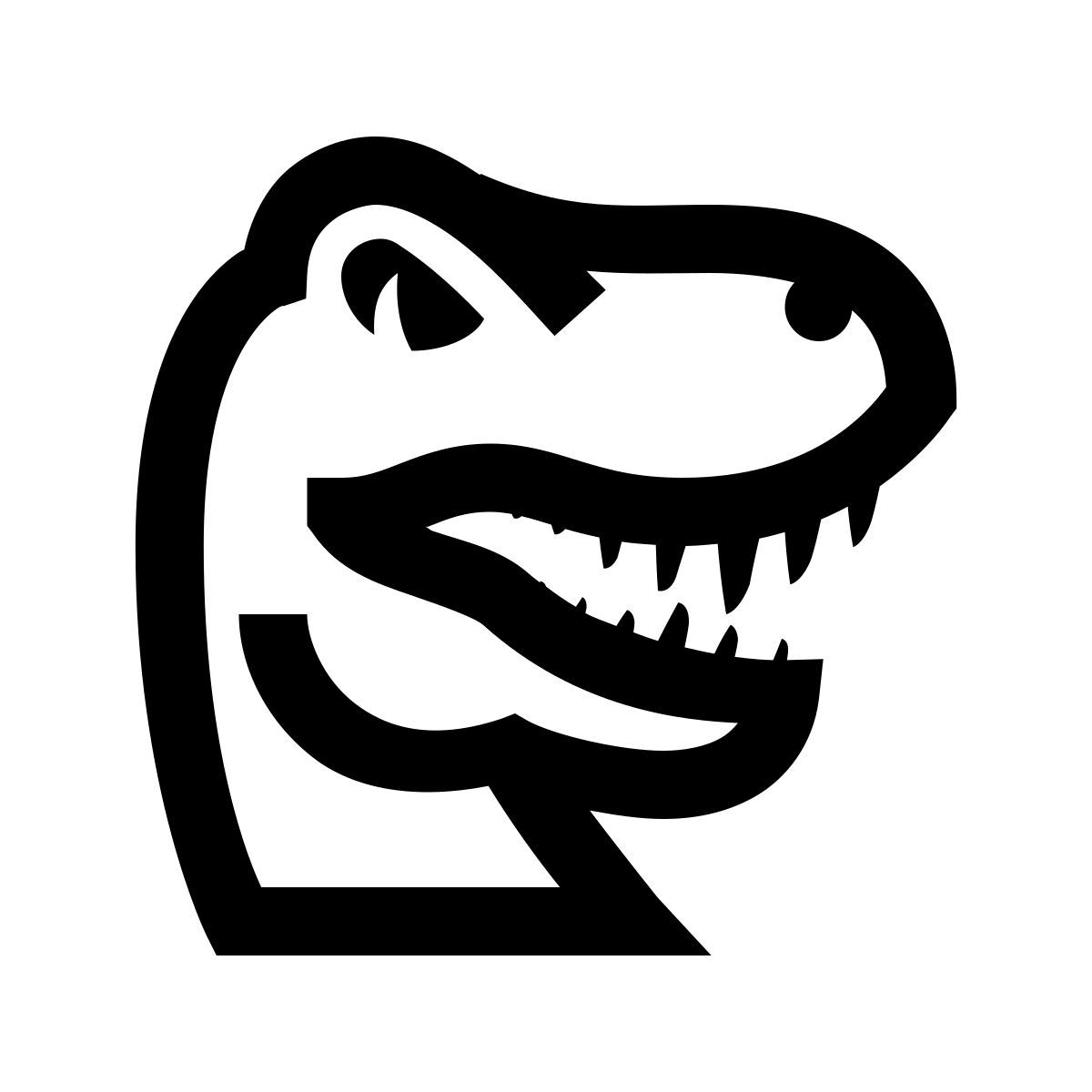 windows 10 style 恐龙 icon