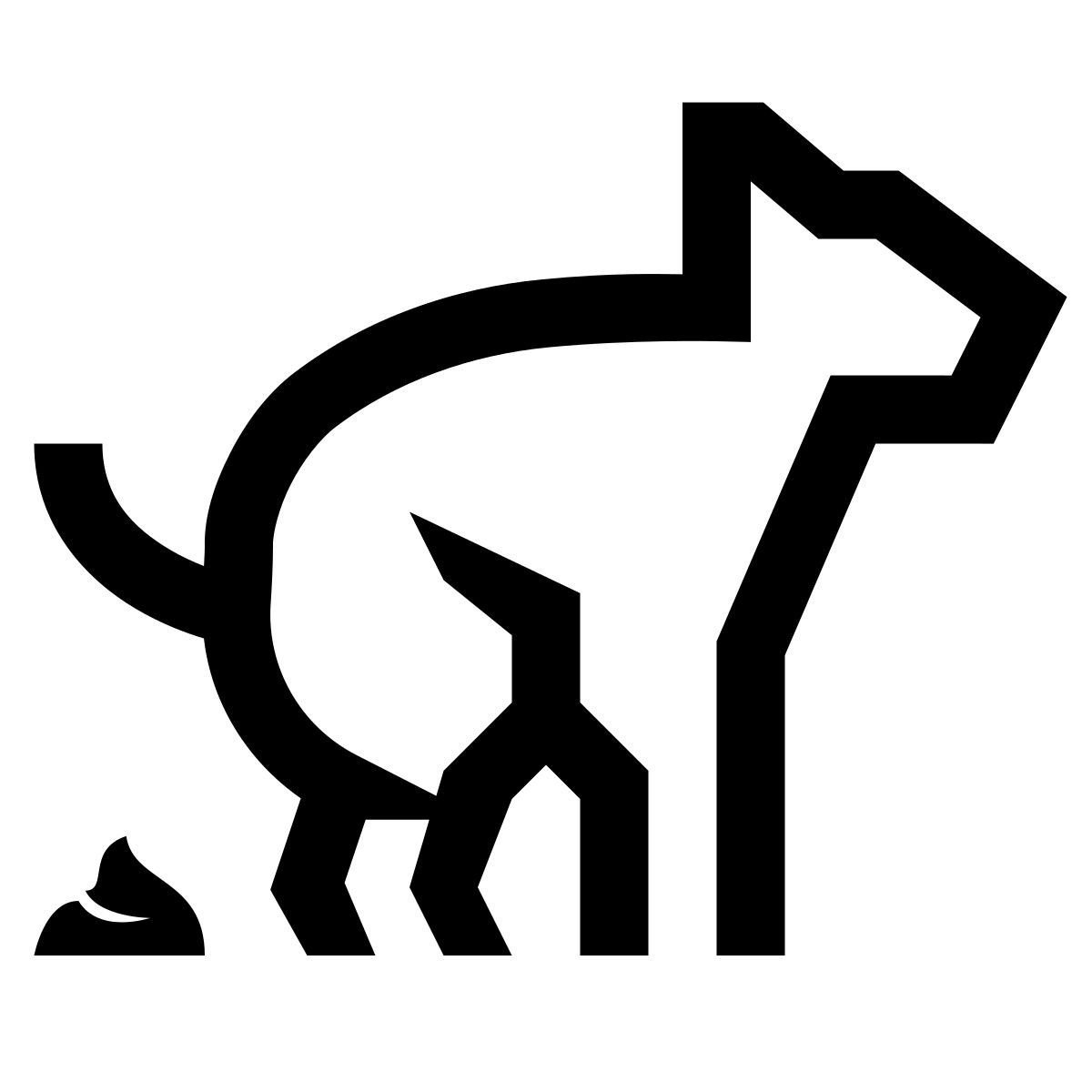 windows 10 style 狗拉屎 icon