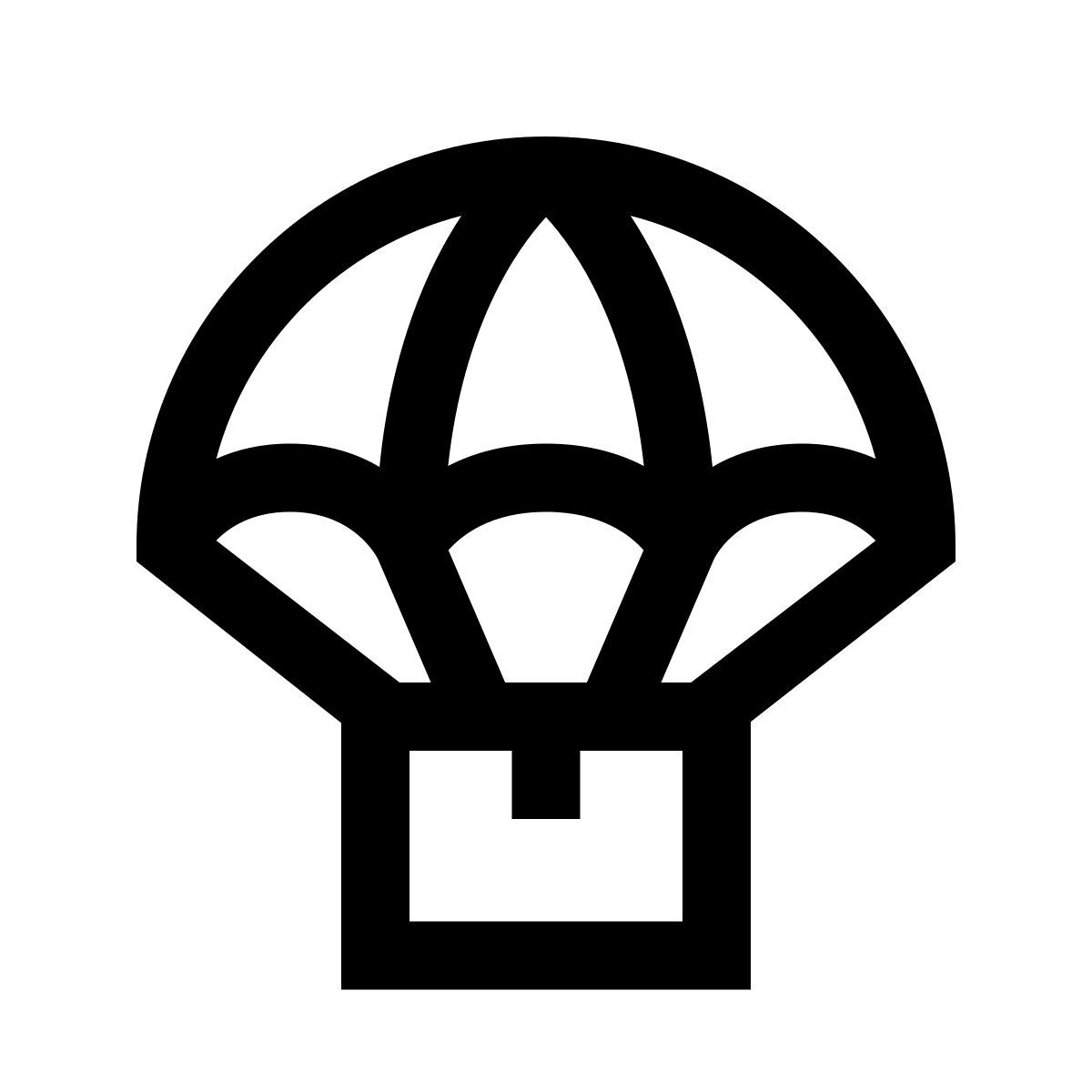 windows 10 style envío de la gota icon