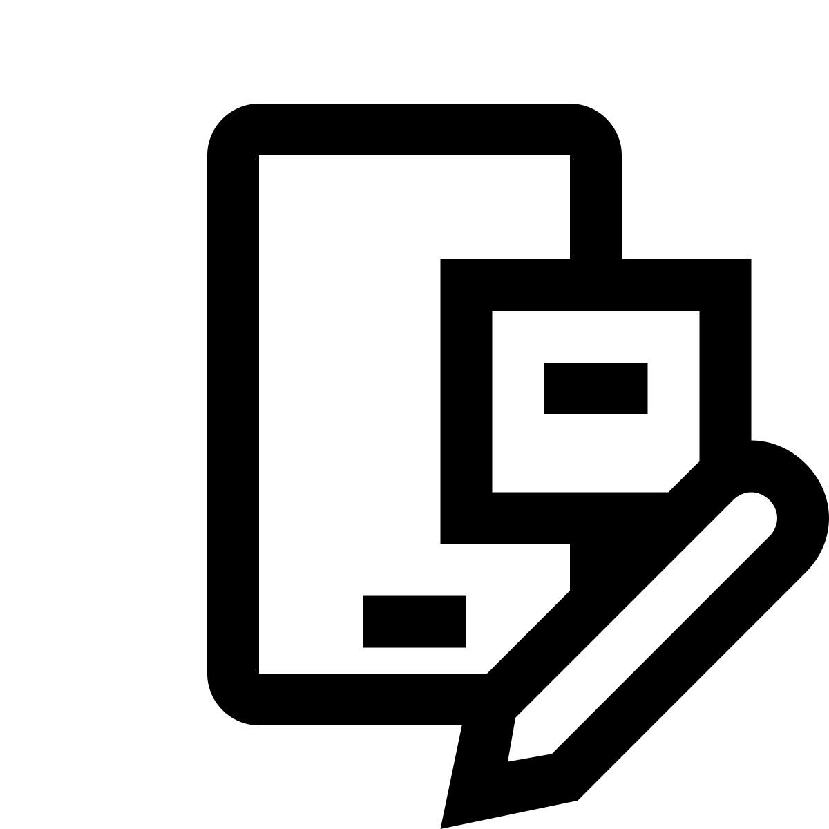 windows 10 style editar pedido en línea icon