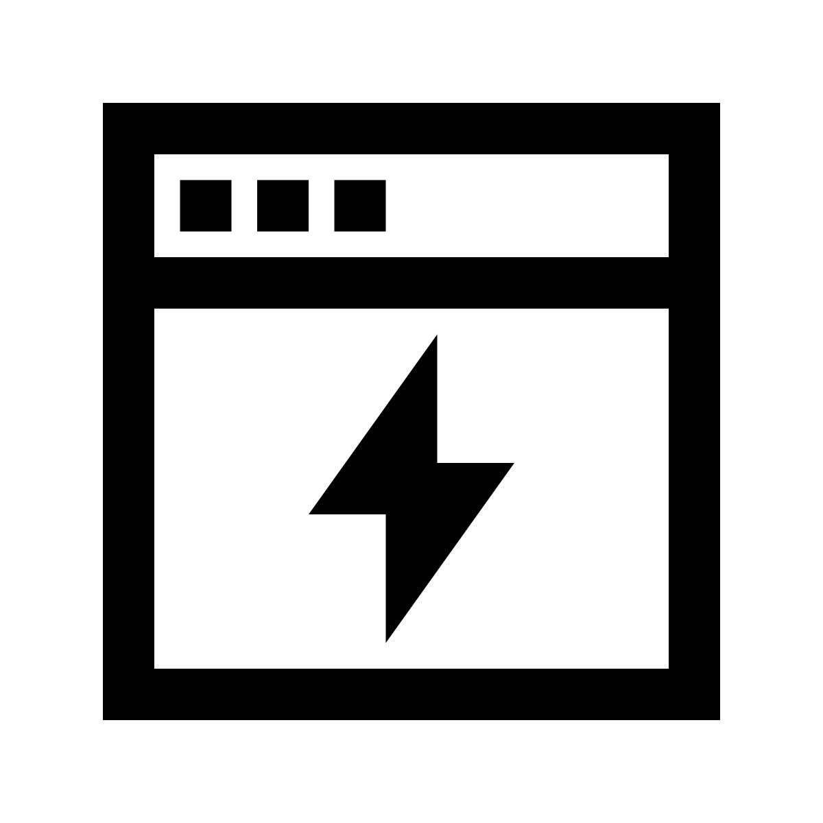windows 10 style energy window icon