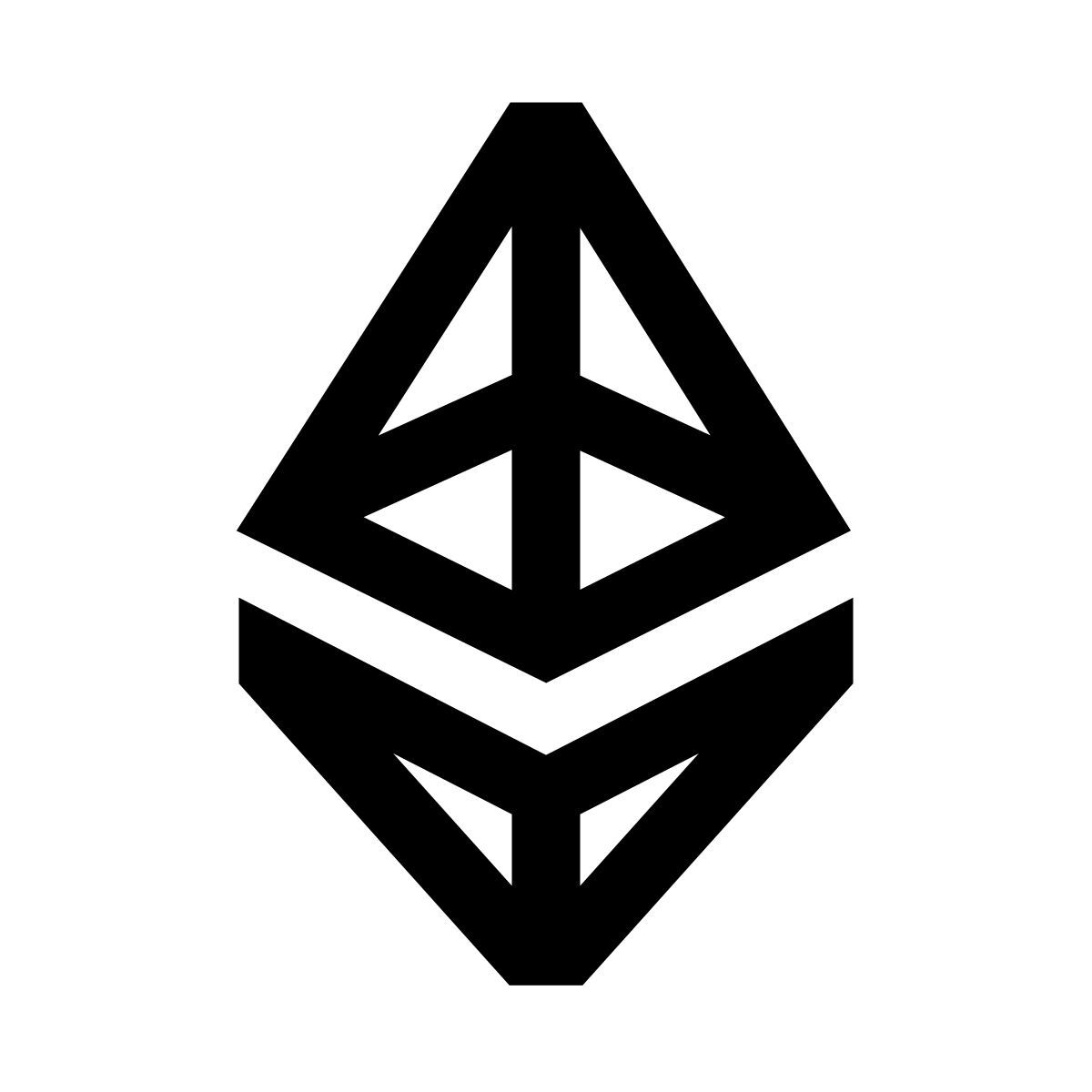 windows 10 style ethereum icon